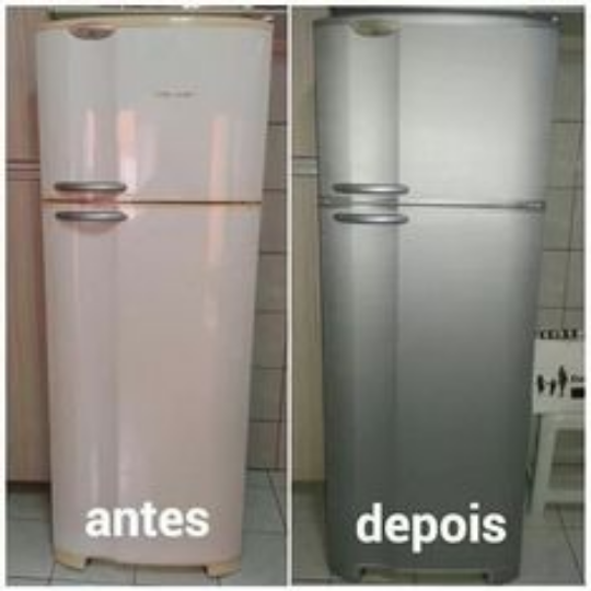 como adesivar geladeiras
